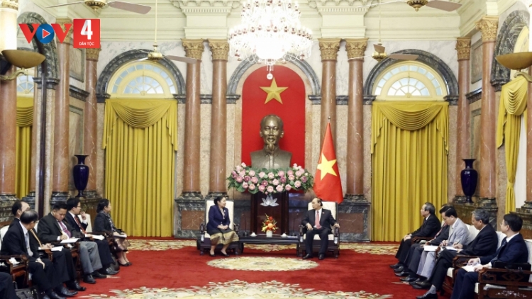 Pôa Nguyễn Xuân Phúc, Kăn xiâm hnê ngăn tơnêi têa tơdah Ngế xiâm pơkuâ khu tơrŭm cheăng xiâm Đảng Nhân yân Kăch măng Lếo