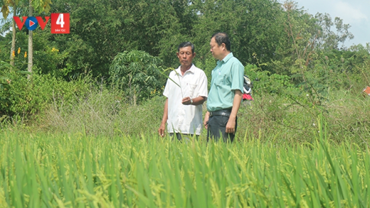 Ông Sơn Khiển - Người uy tín có nhiều đóng góp cho phum sóc đồng bào Khmer