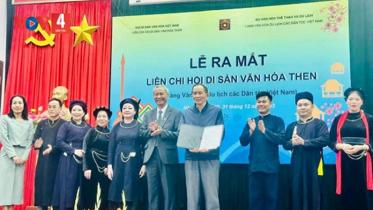 Lễ ra mắt Liên Chi hội di sản văn hoá Then