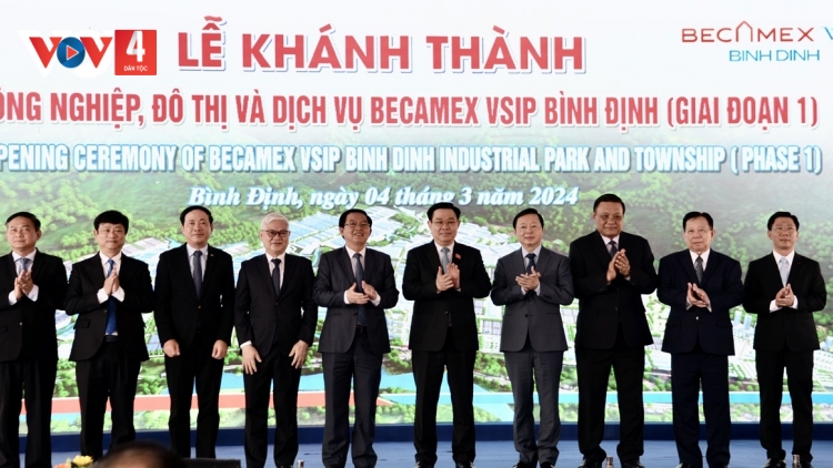 CHỦ TỊCH QUỐC HỘI PẤH BHIỆC BHAN PA LUIH CR’CHĂL I, ZR’LỤ CÔNG NGHIỆP, ĐÔ THỊ LÂNG DỊCH VỤ BECAMEX VSIP BÌNH ĐỊNH 