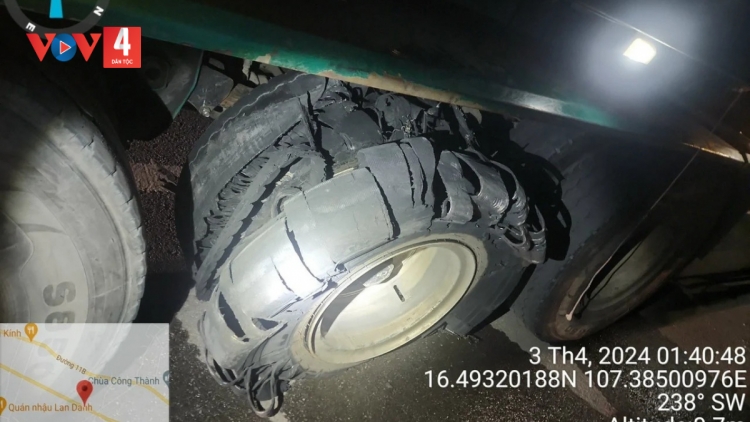 NHIỆT ĐỘ LEH C’LÂNG LƯƠT ĐƠƠH CAM LỘ - LA SƠN DZOOC TƯƠC 630C, BÂC Ô TÔ CRÊÊ PR’TOH LÔP