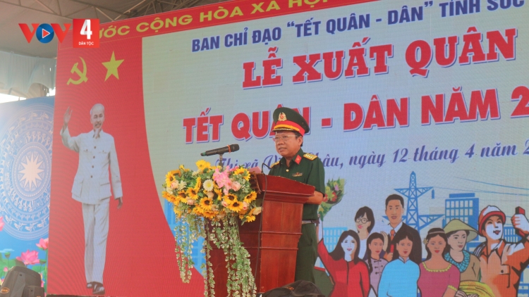 SÓC TRĂNG G’LUH TR’NƠỚP BHRỢ TẾT QUÂN - ĐHANUÔR BHUI HAR CHÔL CHNĂM THMÂY C’MOO 2024