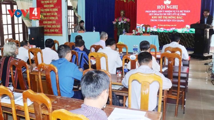 TÂY GIANG QUY HOẠCH ZR’LỤ ĐÔ THỊ N’ĐĂH ĐÔNG BẮC ZR’LỤ CHR’HOONG