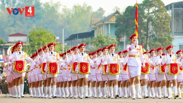 K’RONG PA CHOOM PAZÊNG KHỐI DIỄU BINH, DIỄU HÀNH 70 C’MOO CHIẾN THẮNG ĐIỆN BIÊN PHỦ