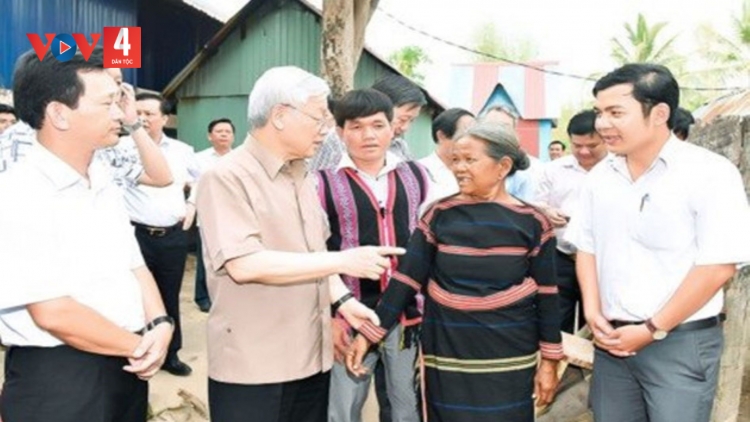 Người dân Tây Nguyên tiếc thương Tổng Bí thư - vị lãnh đạo gần gũi, vì dân