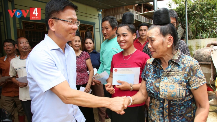 Phó Thủ tướng Lê Thành Long kiểm tra công tác khắc phục hậu quả mưa lũ tại Sơn La