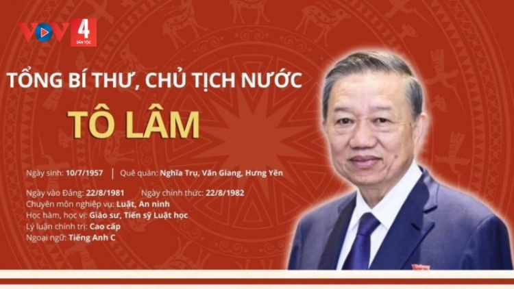 Quá trình công tác của Tổng Bí thư, Chủ tịch nước Tô Lâm