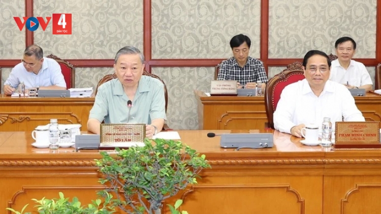 TỔNG BÍ THƯ, CHỦ TỊCH NƯỚC TÔ LÂM K’ĐHƠỢNG PR’HỌP TA LUÔN ÂNG BỘ CHÍNH TRỊ