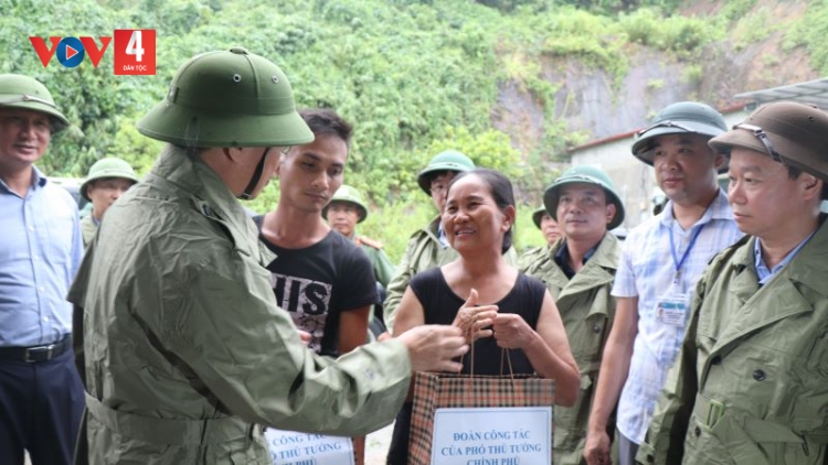 Phó Thủ tướng yêu cầu Yên Bái tiếp tục chủ động ứng phó với mưa lũ, sạt lở đất