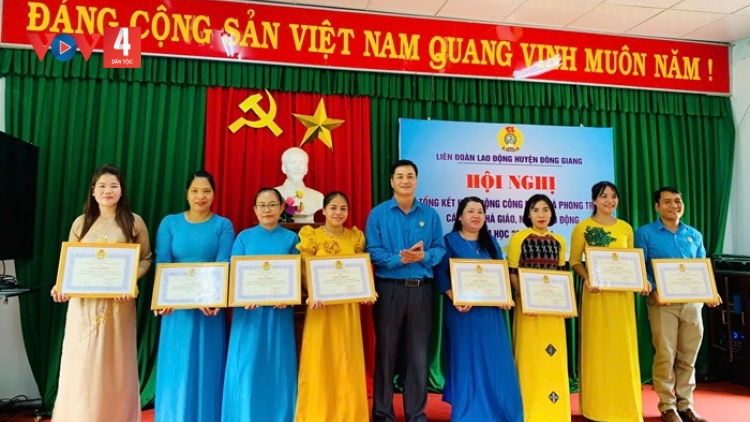 LĐLĐ ĐÔNG GIANG TỔNG KẾT BH’RỢ CÔNG ĐOÀN 2024