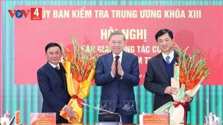 TỔNG BÍ THƯ TÔ LÂM PÂH HỘI NGHỊ PAZAO BH’RỢ ÂNG CHỦ NHIỆM UỶ BAN KIỂM TRA TRUNG ƯƠNG