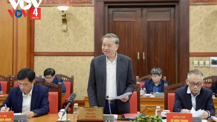 TỔNG BÍ THƯ TÔ LÂM: BHRỢ LIÊM XANG ZÂP TU BHIỆC KHIẾU KIỆN ZI LÂH CẤP ĐỢC PA ĐENH