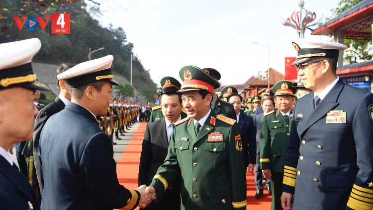 GIAO LƯU ZR’ZIÊNG QUỐC PHÒNG K’NOONG K’TIẾC VIỆT NAM - TRUNG QUỐC G’LUH 9