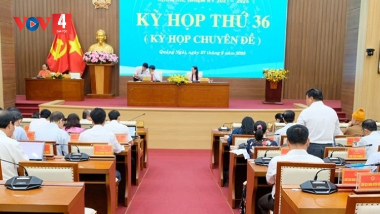 PR’HỌP X’RỊA HĐND TỈNH QUẢNG NGÃI KHÓA XIII 
