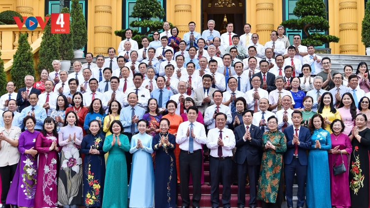 CHỦ TỊCH NƯỚC LƯƠNG CƯỜNG TR’LƯM LÂNG C’BHUH ĐẠI BIỂU HỘI KHUYẾN HỌC LIÊM CHR’NĂP PRANG K’TIÊC K’RUUNG