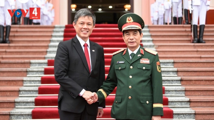 ĐẠI TƯỚNG PHAN VĂN GIANG K’ĐHƠỢNG BHRỢ G’LUH HƠNH DEH LÂNG PA PRÁ LÂNG BỘ TRƯỞNG QUỐC PHÒNG SINGAPORE