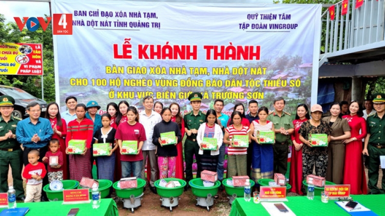 QUẢNG TRỊ: PA ĐƠP 100 ĐHR’NONG ĐONG ĐOỌNG HA ZẬP PR’LOỌNG ĐHANUÔR ACOON COH ĐHA RƯT ĐHỊ CA NOONG K’TIẾC