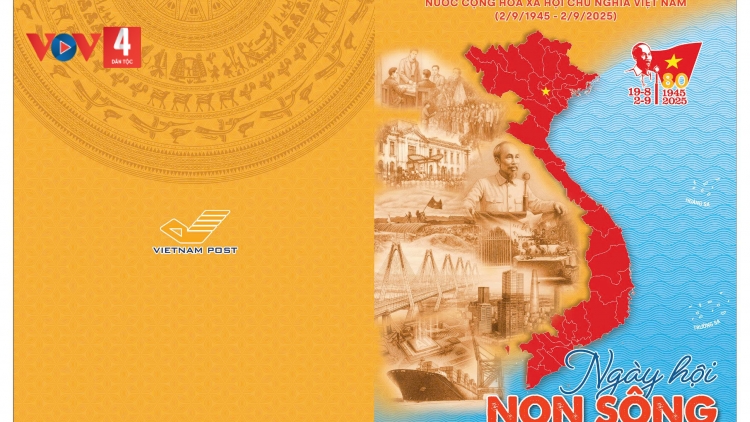 PA GLUH P’CĂH BỘ ẤN PHẨM TEM BƯU CHÍNH CHR’NĂP “DẤU SON LỊCH SỬ” HƠNH DEH QUỐC KHÁNH