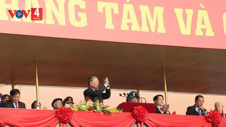 DIỄN VĂN ÂNG TỔNG BÍ THƯ TÔ LÂM ĐHỊ BHIÊC BHAN HƠNH DEH 80 QUỐC KHÁNH K'TIÊC K'RUUNG CHXHCN VIỆT NAM