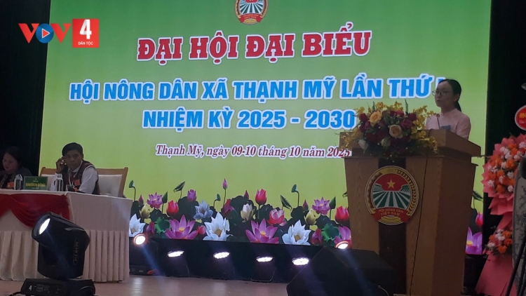 ĐẠI HỘI ĐẠI BIỂU HỘI NÔNG DÂN CHR’VAL THẠNH MỸ G’LUH TR’NƠỢP, NHIỆM KỲ 2025-2030