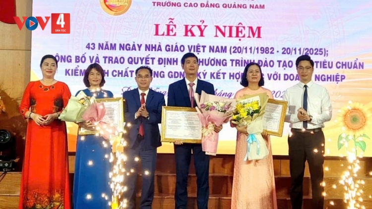 TRƯỜNG CAO ĐẲNG QUẢNG NAM T’BHLÂNG K’RONG ĐH’RƯAH LÂNG BHA LANG K’TIÊC COH BH’RỢ PA CHOOM BH’RỢ TR’NÊNG