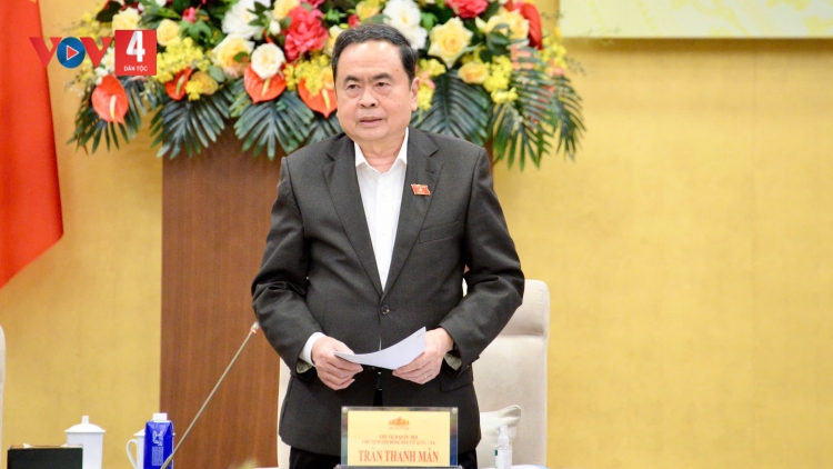 CHỦ TỊCH QUỐC HỘI TRẦN THANH MẪN K’ĐHƠỢNG BHRỢ PR’HỌP G’LUH PUÔN ÂNG HỘI ĐỒNG BẦU CỬ K’TIÊC K’RUUNG