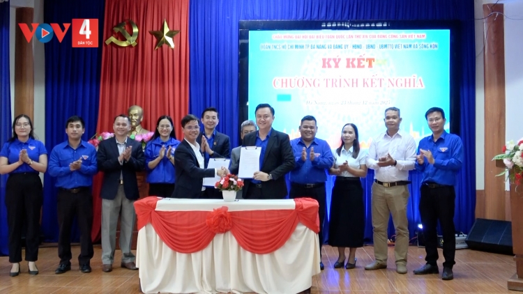 THÀNH ĐOÀN ĐÀ NẴNG KÝ GROỌT ZR’ZIÊNG LÂNG CHR’VAL SÔNG KÔN