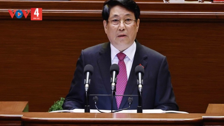 ĐẠI HỘI XIV ÂNG ĐẢNG BH’RỢ CHÍNH TRỊ GA MĂC CHR’NĂP ÂNG K’TIÊC K’RUUNG