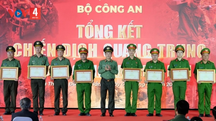 BỘ CÔNG AN: 40 T’NGAY ĐH’RƯAH LÂNG “CHIẾN DỊCH QUANG TRUNG” CHOH BHRỢ ĐONG ĂT ZOOI ĐHA NUÔR