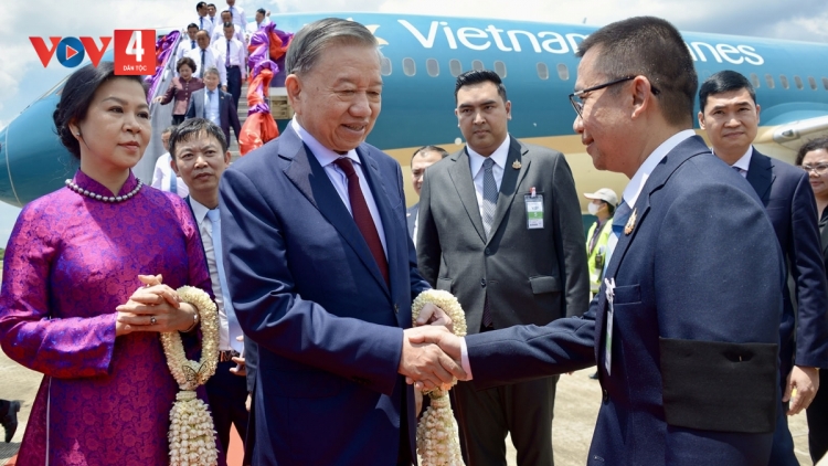 TỔNG BÍ THƯ, CHỦ TỊCH NƯỚC TÔ LÂM TƠỢP LƯM LÊY THÁI LAN