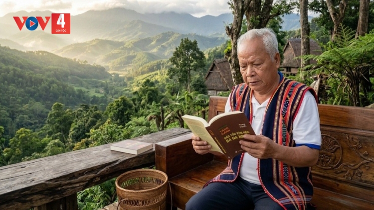Nghệ nhân ưu tú Yang Danh: Từ người làm báo đến “cây đại thụ” văn hóa Ba Na Kriêm