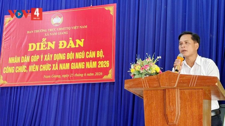 BẤC BỌOP P’RÁ TING CHROI K’ROG PA DƯR C’BHUH CÁN BỘ, CÔNG CHỨC, VIÊN CHỨC CHR’VAL NAM GIANG 2026