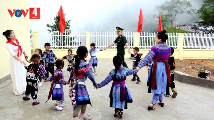 Tăng tốc xây dựng trường nội trú liên cấp tại các xã biên giới