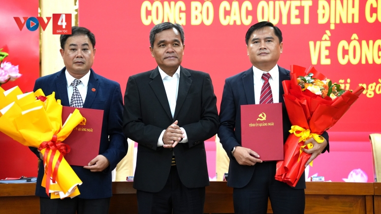 QUẢNG NGÃI P’CĂH MOON QUYẾT ĐỊNH ÂNG BAN BÍ THƯ ĐĂH BH’RỢ RA PĂ CÁN BỘ
