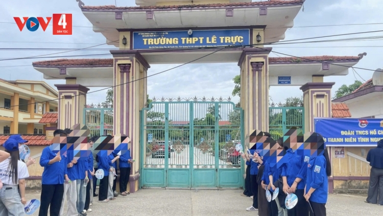 RAU CĂH LIÊM BÊL THI TỐT NGHIỆP THPT ĐHỊ QUẢNG TRỊ: 9 THÍ SINH CRÊÊ TƯỚC