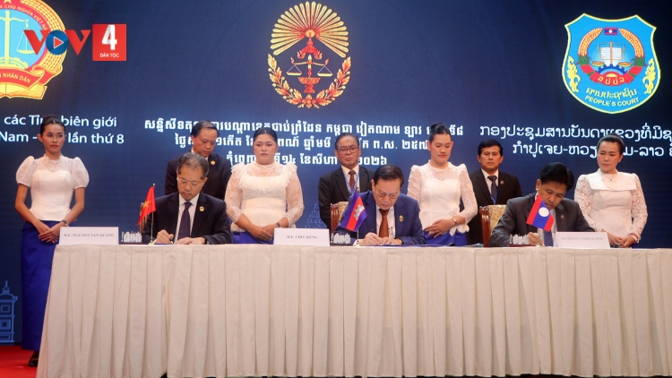 VIỆT NAM - CAMPUCHIA - LÀO T’BHLÂNG PA DƯR K’RONG BHRỢ ĐH’RƯAH BH’RỢ TƯ PHÁP, T’BHLÂNG ZÂL CHA GROONG C’BHUH N’LẤT N’MỐP GLUH MOT COH ZR’LỤ K’NOONG K’TIẾC