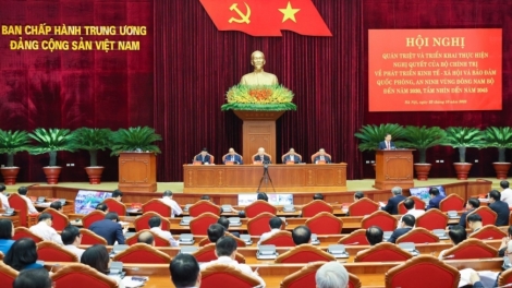 Pôa Nguyễn Phú Trọng, Kăn xiâm pơkuâ hnê ngăn tơpui tơdroăng 24 dêi khu xiâm kal kí kơpong Đông Nam Bộ