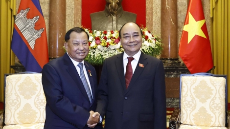 Kăn xiâm hnê ngăn tơnêi têa, pôa Nguyễn Xuân Phúc tơdah Kăn xiâm hnê ngăn Kuô̆k râ má môi Kul 