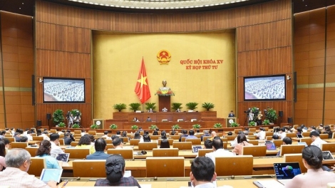 Quốc hội lêy prá xay cớ đăh apêê Dự án luật