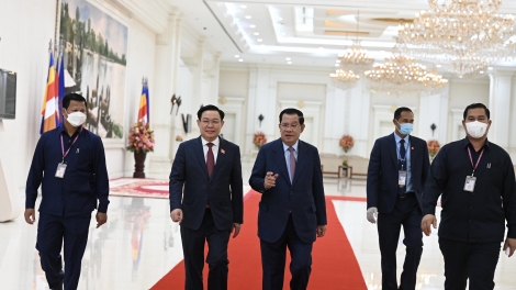 Khua bruă kƀĭn ala Vương Đình Huệ bi tuôm hŏng Khua knŭk kna Campuchia