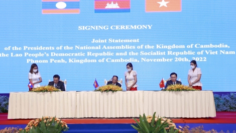 Củ tịc Quôk hội 3 lơgar Campuchia, Lào, Việt Nam kĭ Jơnau yal bơr bal, ring bal bơyai lơh jat tơngai pơrjum Pơrjum kwang bàng kâp dờng Quôk hội