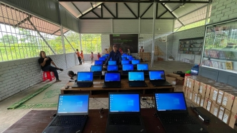 Đăk Lăk: Axong ăn 60 tŏ laptop păng axong jên hŏk kơ đe hŏk tro hin dơnuh tơring ataih yaih