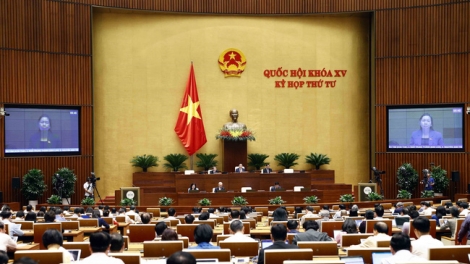 Quôk hội pơn jat tai cribơyai tàm Hìu pơrjum bè 2 jơnau rcang cih Nghị quyết 