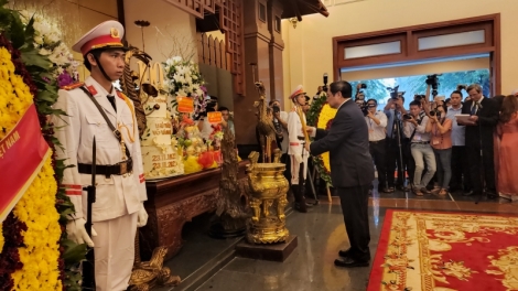 Thủ tướng Phạm Minh Chính truh akŏm lơ̆m dôm tơdrong jang tơbăt 100 sơnăm năr rơnĕh nhap Thủ tướng Võ Văn Kiệt 
