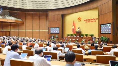 Quốc hội prá xay ooy dự án Luật Giao dịch điện tử (bhr’lậ)