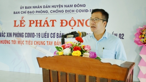 Nam Đông, Thừa Thiên Huế k’dua bhrợ bh’rợ tiêm chủng vắc xin cha groong Covid-19