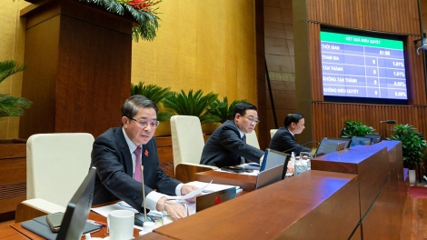 Quốc hội quyết định pa dzoóc zên lương cơ sở 1,8 triệu đồng tơợ 1/7/2023