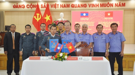 T’bhlầng pa zưm bhrợ bhlưa Viện Kiểm sát nhân dân bơr tỉnh Quảng Nam-Sê Kông (Lào)