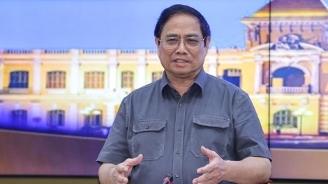 Thủ tướng Phạm Minh Chính pah kan đah kruanh Nkual ƀon têh Hồ Chí Minh 