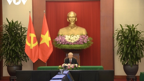 Tổng Bí thư Nguyễn Phú Trọng pa gơi thư chăp hơnh tơợ xang g’luh tước lưm Cộng hòa Nhân dân Trung Hoa